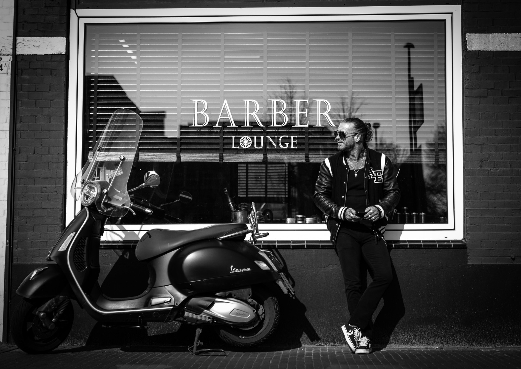 bedrijfsfotografie Shelby Inc Haircuts and Tattoos gemaakt door Justin Werkman Grafisch avonturier